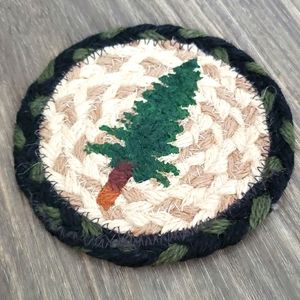 Handcrafted winter coaster/ hot pad